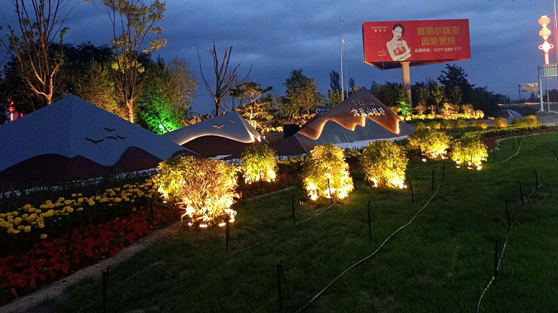 機場路亮化項目