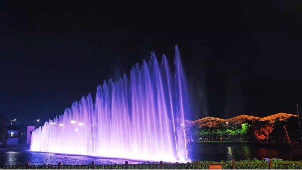 戶外廣場噴泉亮化